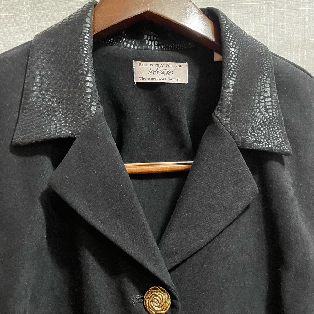 Vintage Lord & Taylor jacket 16 - Picture 4 of 5